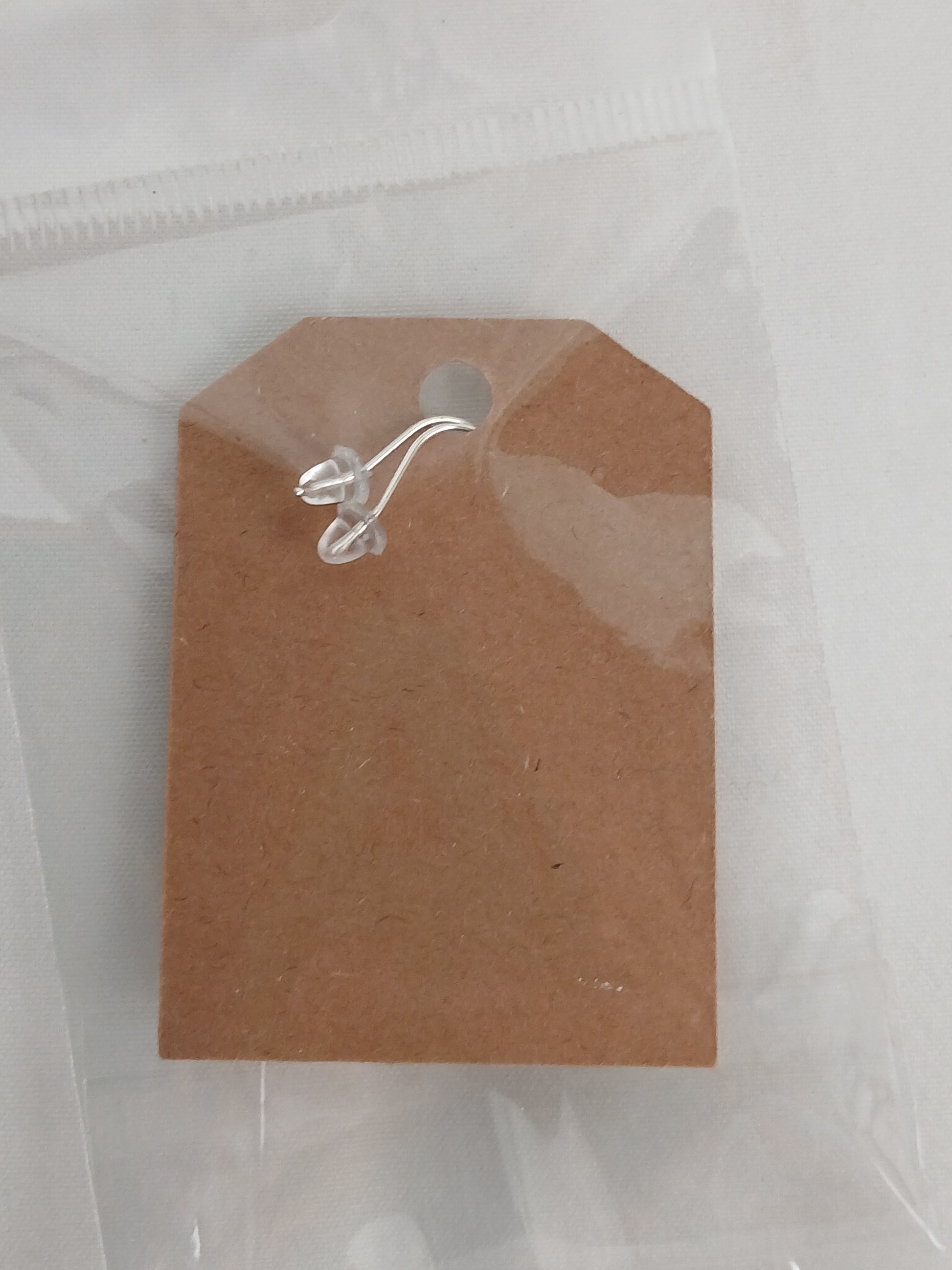 Handcrafted aquamarine and rock crystal earrings, premium 925 sterling silver