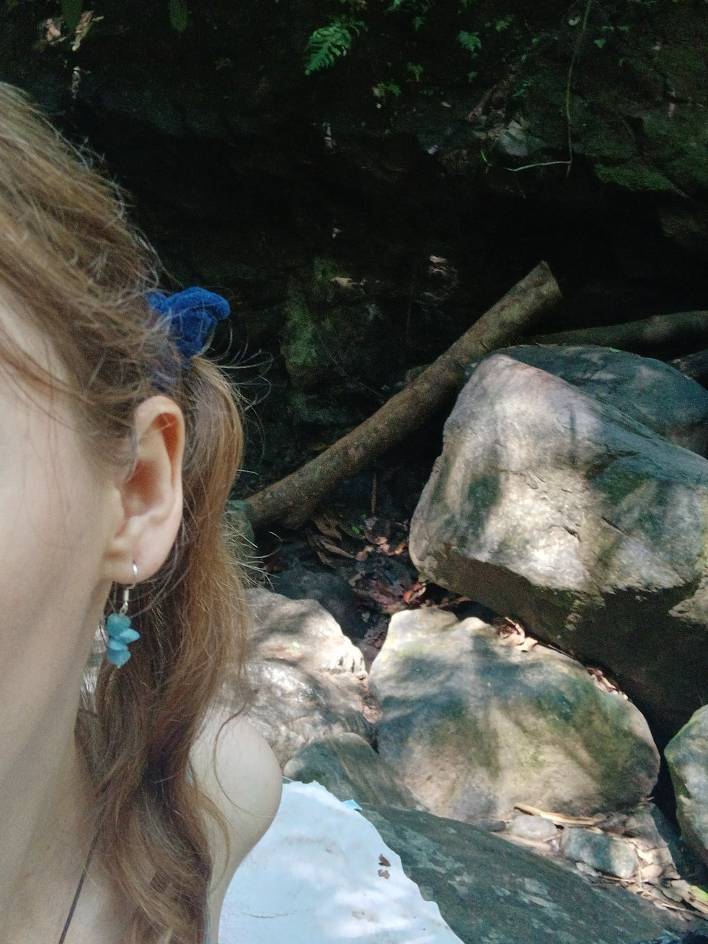 Handcrafted earrings with natural aquamarine and premium 925 sterling silver